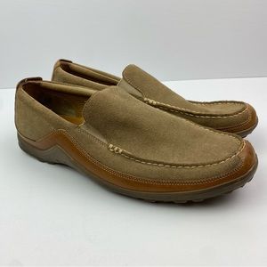 Cole Haan | Men's Tan Suede Leather Slip On Driver 11.5